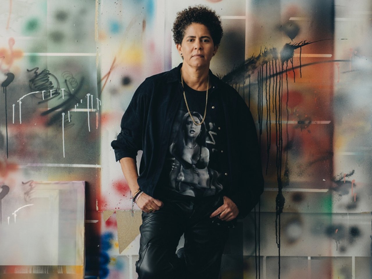 Julie Mehretu © George Etheredge/Plus Magazine