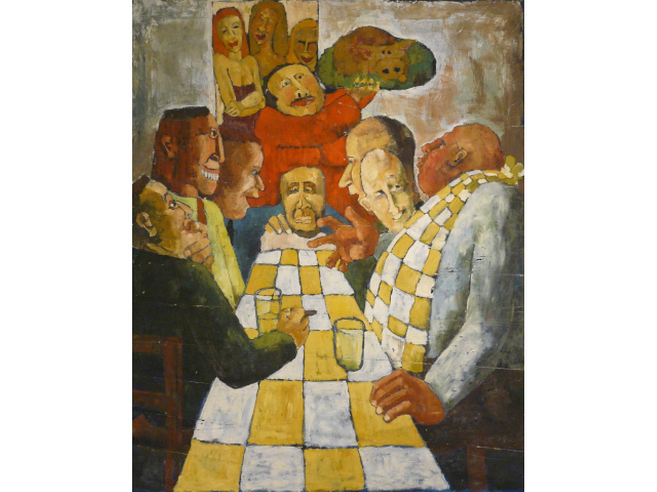 Paula Rego Celebration, 1953 Courtesy The Estate of Paula Rego and Victoria Miro